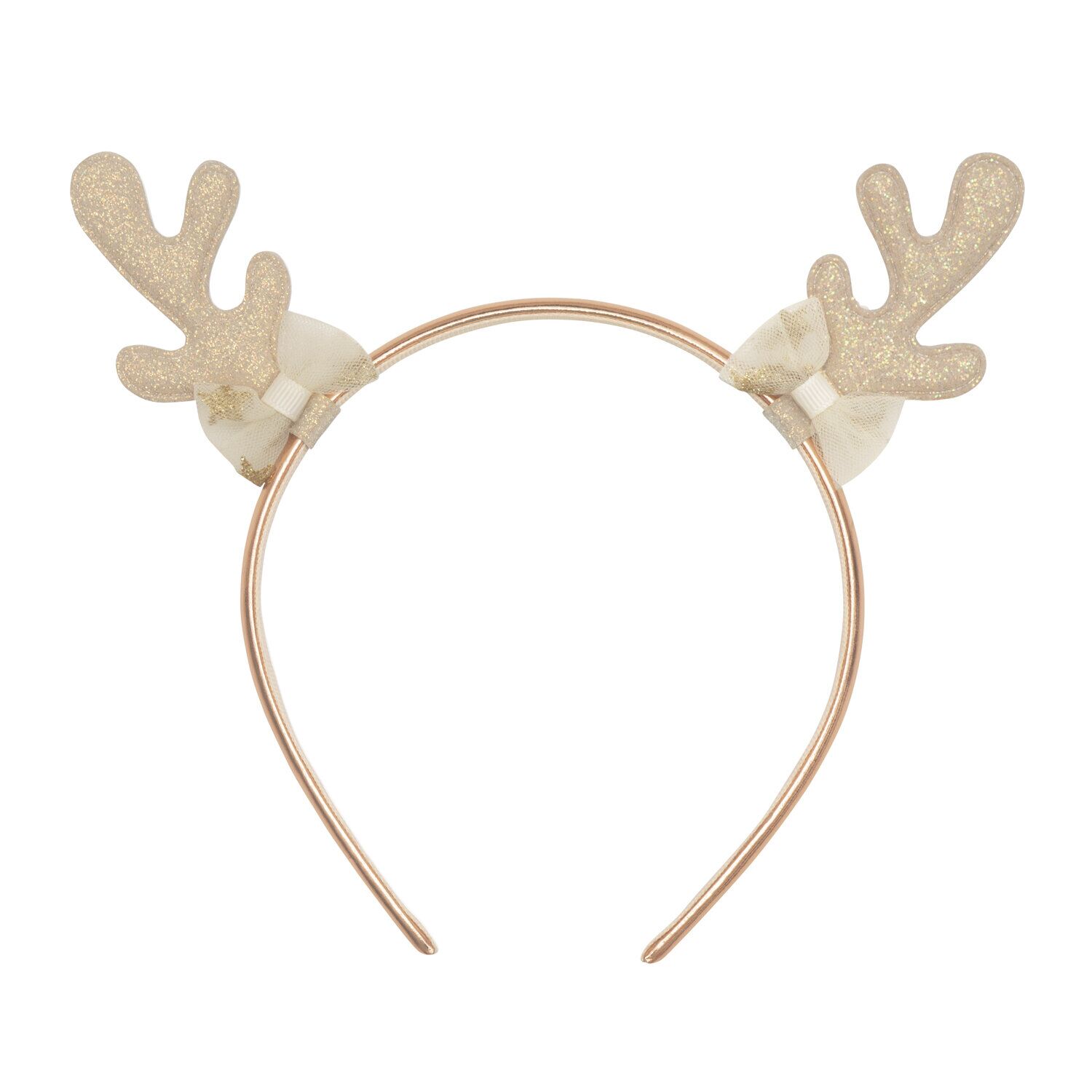 Golden Reindeer Headband Goldener Rentier Haarreif – Bild 1
