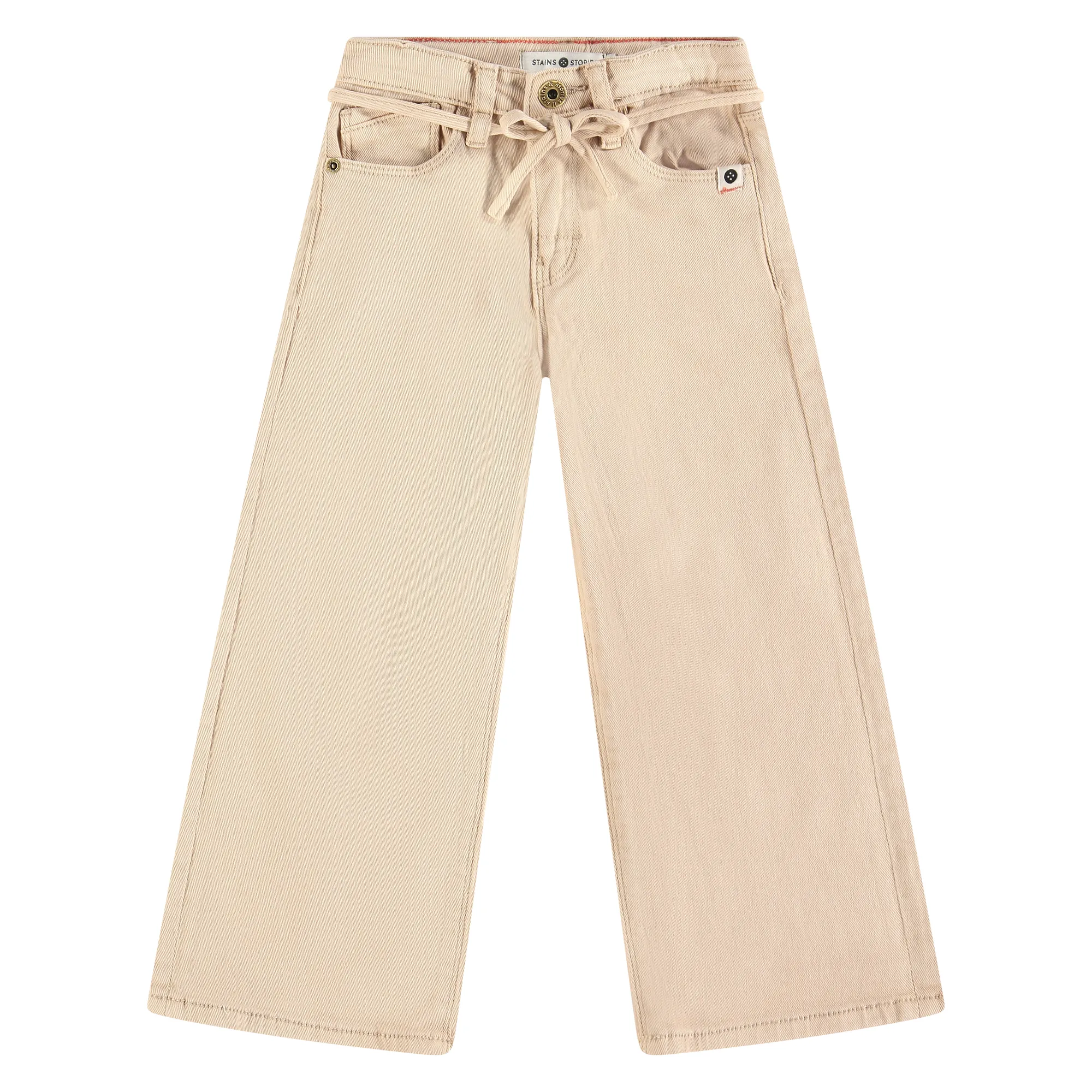DAT-SSA25408256_beige_1 Hose Wide Leg (beige) von Stains and Stories – Bild 1