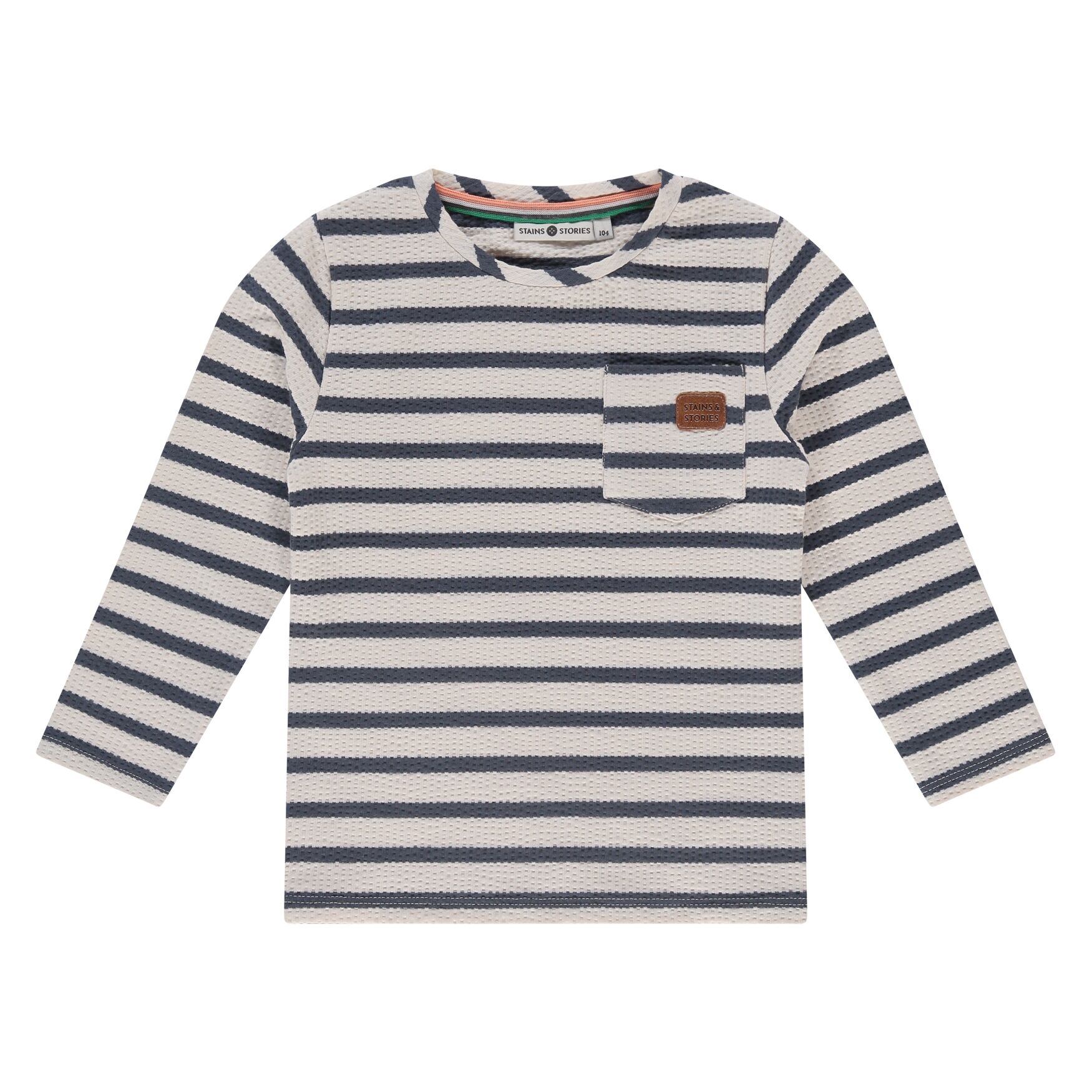 SSA25107601-SSA-00048-night-671 T-Shirt Long Sleeve (Night) von Stains and Stories