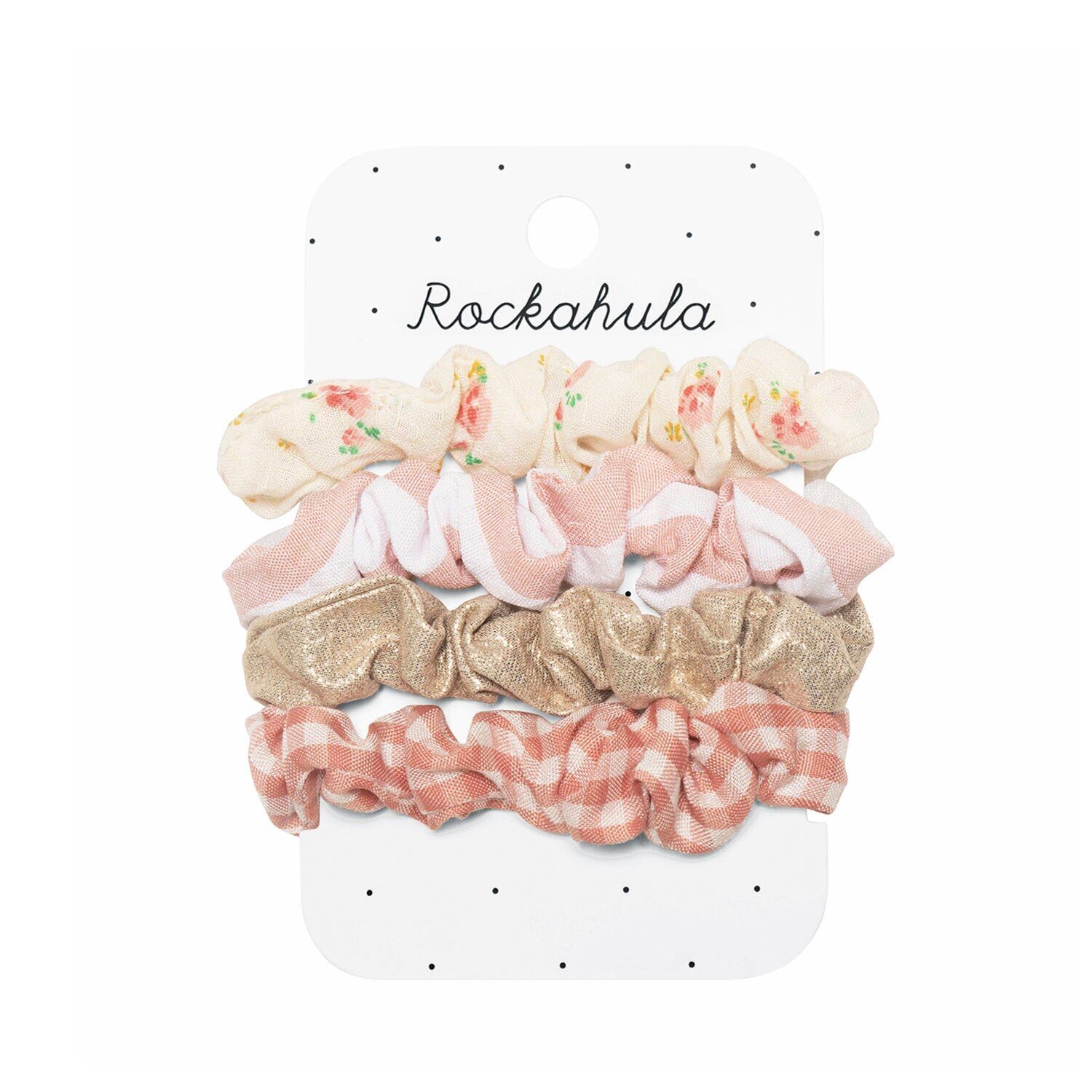 Tiny Blossom Scrunchies
