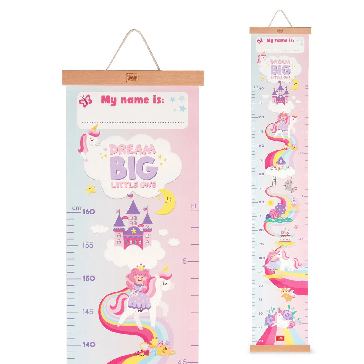 GRC0001_1 Kinder Messlatte "Dream Big Little One"