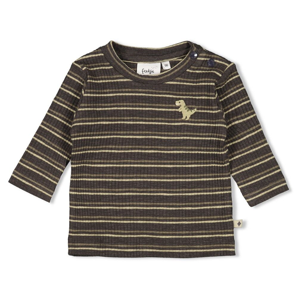 W2516_51602620_755_1 Geripptes Longsleeve Ringel - Rawrsome (Anthrazit Melange)