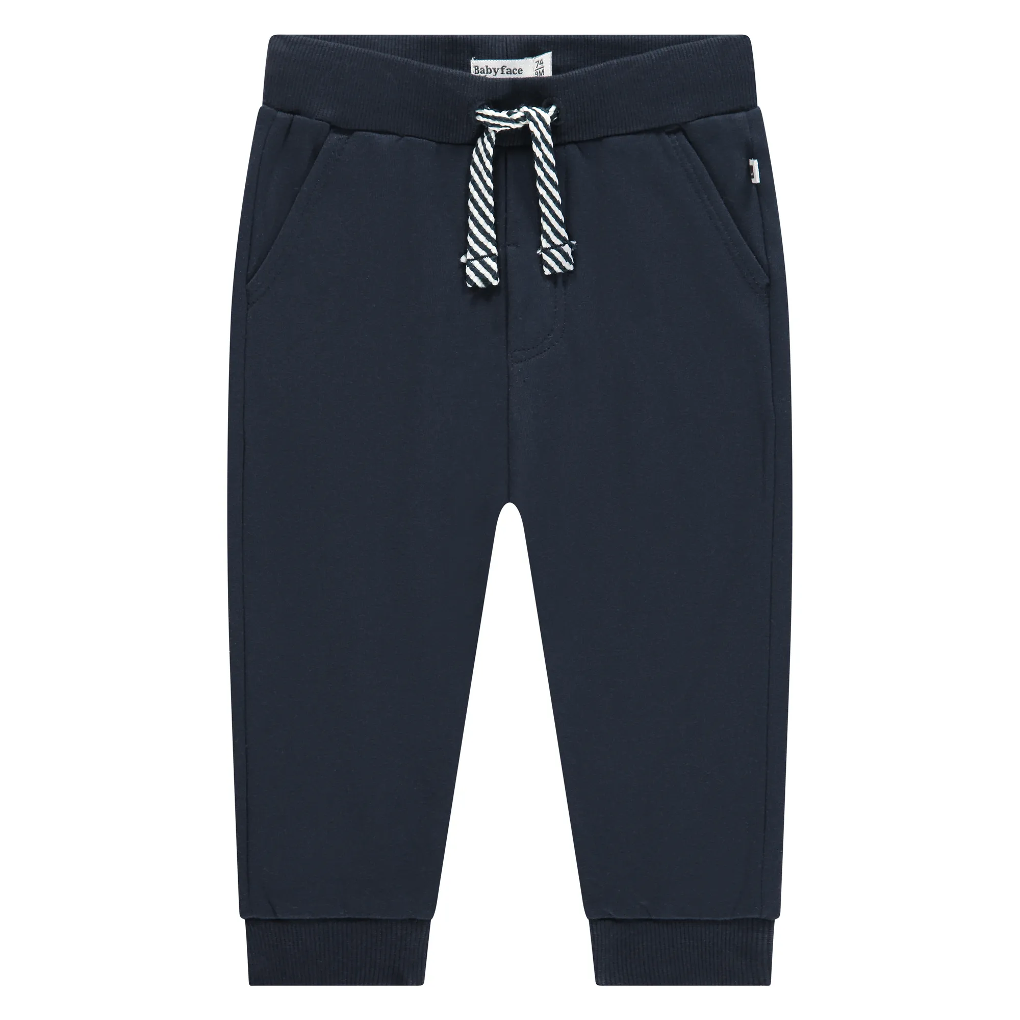 DAT-BBE25427201_night_1 Baby Sweathose (night) von Babyface, 95% Bio-Baumwolle