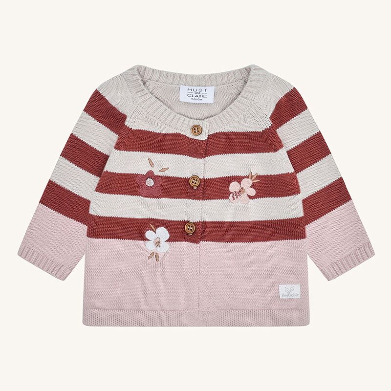354-00193-34964-3735 HCCall Knit play Cardigan (Adobe Rose)