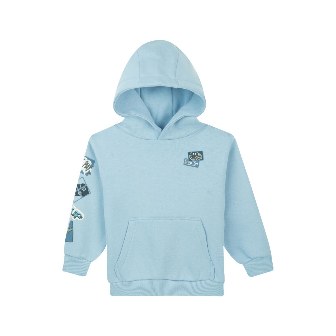 SB16.252.58352-LB-526-230 Sweater Long Sleeves GAMEOVER-SB-16-A (Light Blue)