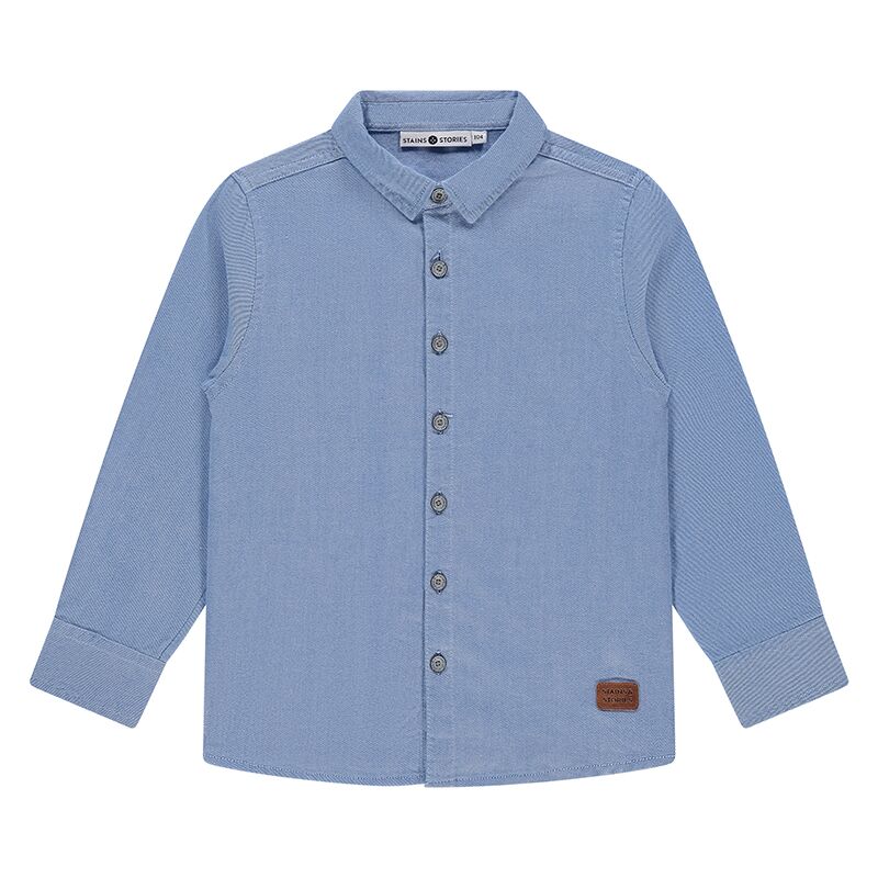 SSA25507573_blue_1 T-Shirt Longsleeve (blue) von Stains and Stories