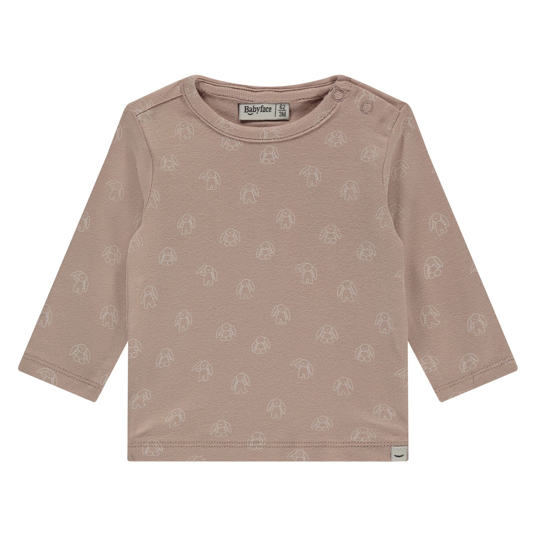 BBE25529652-6505-1021-57 Baby T-Shirt Longsleeve (Old pink) von Babyface
