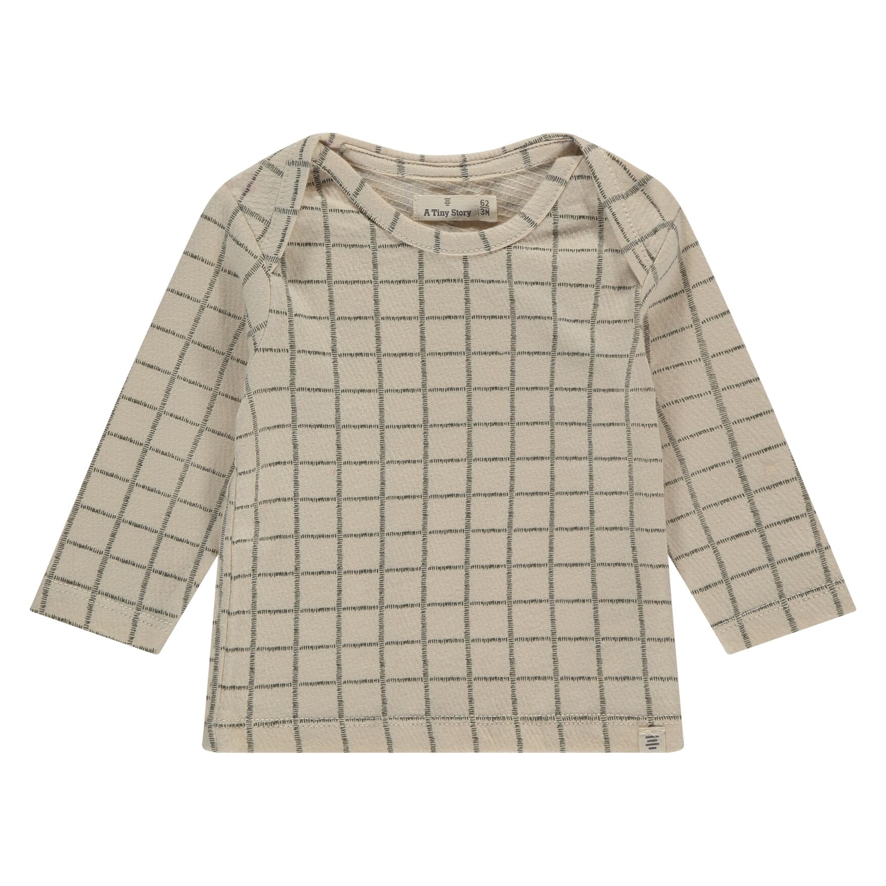 TIN25629641-1009-1016-1 Baby T-shirt Longsleeve (Snow) von A Tiny Story