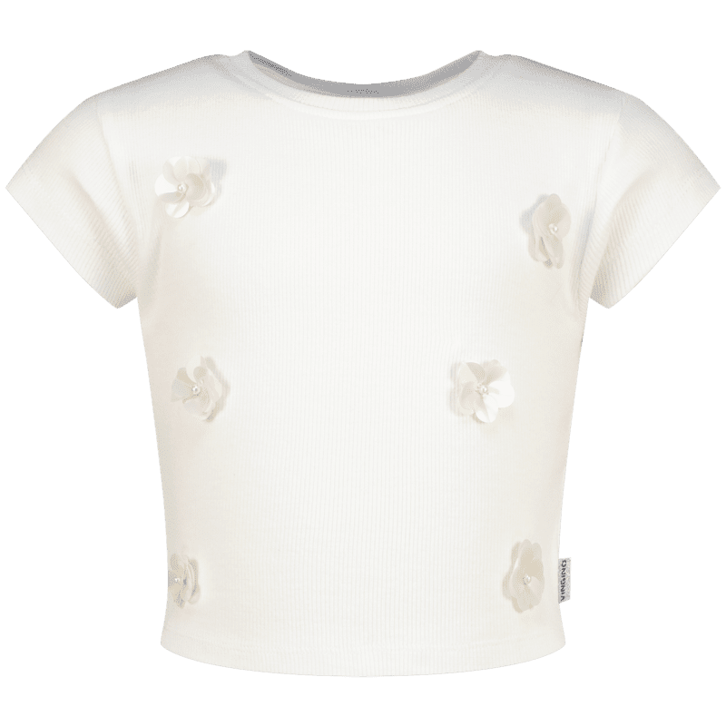 T-Shirt Jessie, Real White von Vingino