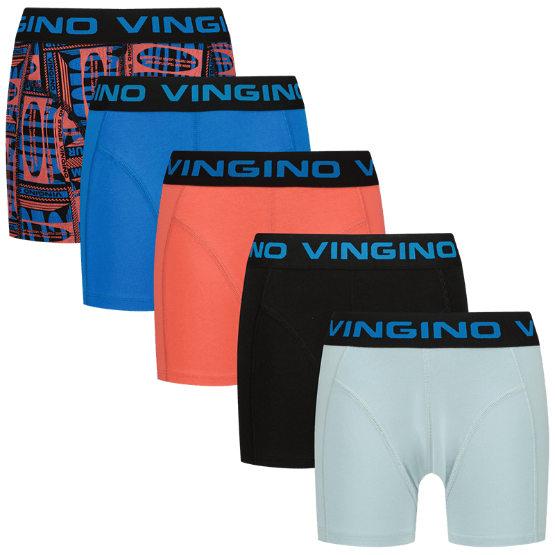 Boxer Shorts B-251-Cool von Vingino (5er Packung, Rich Blue)
