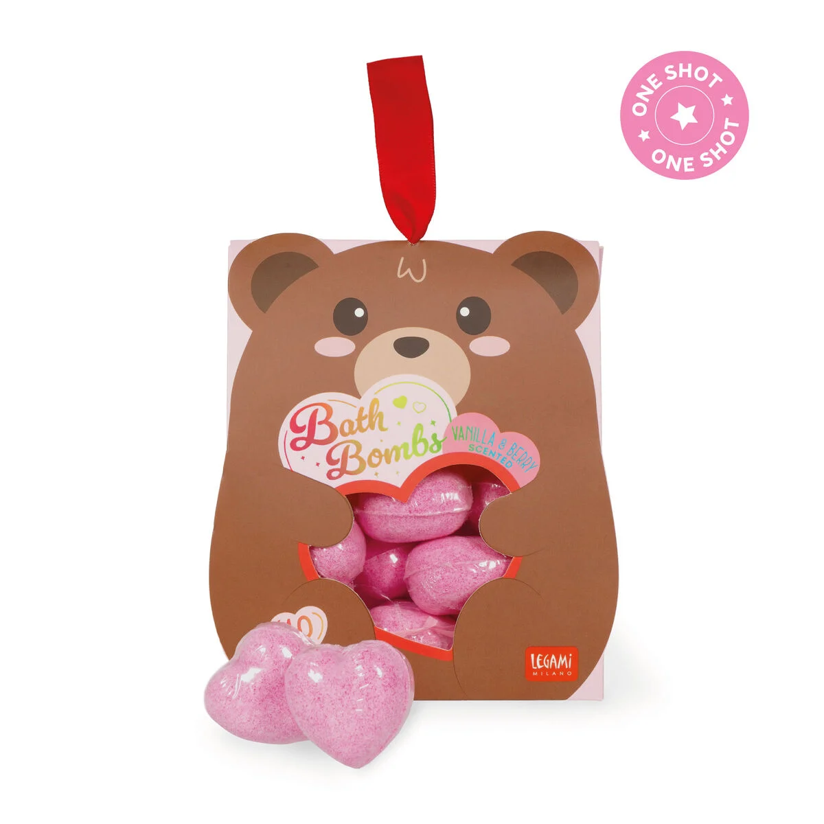 Set mit 10 Badekugeln "Bath Bombs"