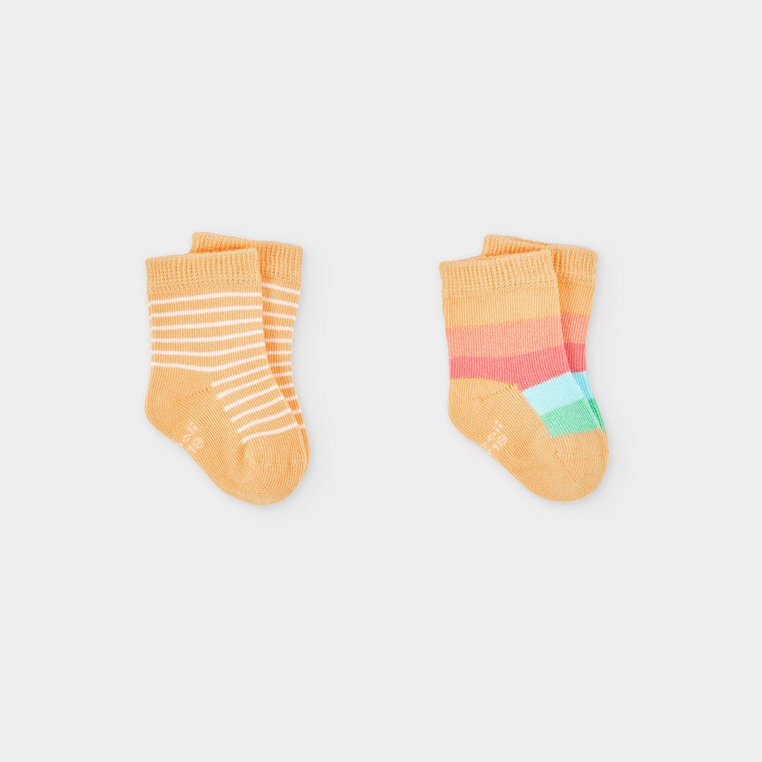 1930031222_a Pack Socken für Babys, gestrickt (honey) von Boboli