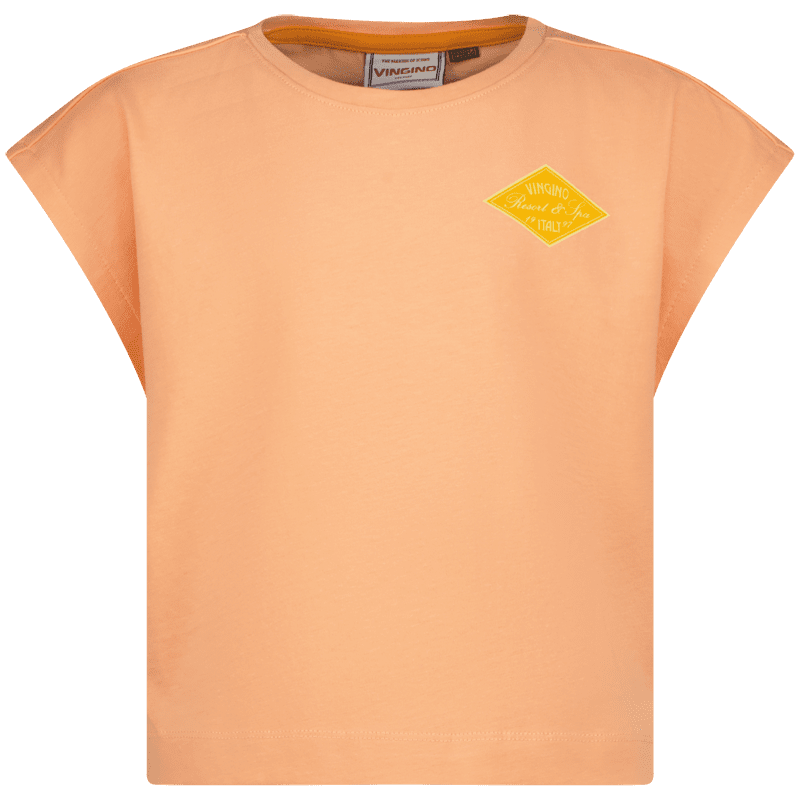 SS26KG300083_Helena_Soft salmon_FRONT T-Shirt Helena, Soft salmon von Vingino