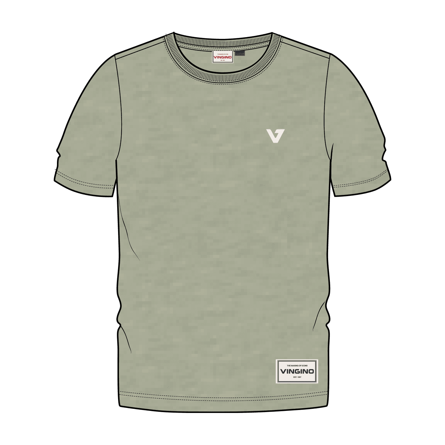 T-Shirt Helange, Keswick green von Vingino
