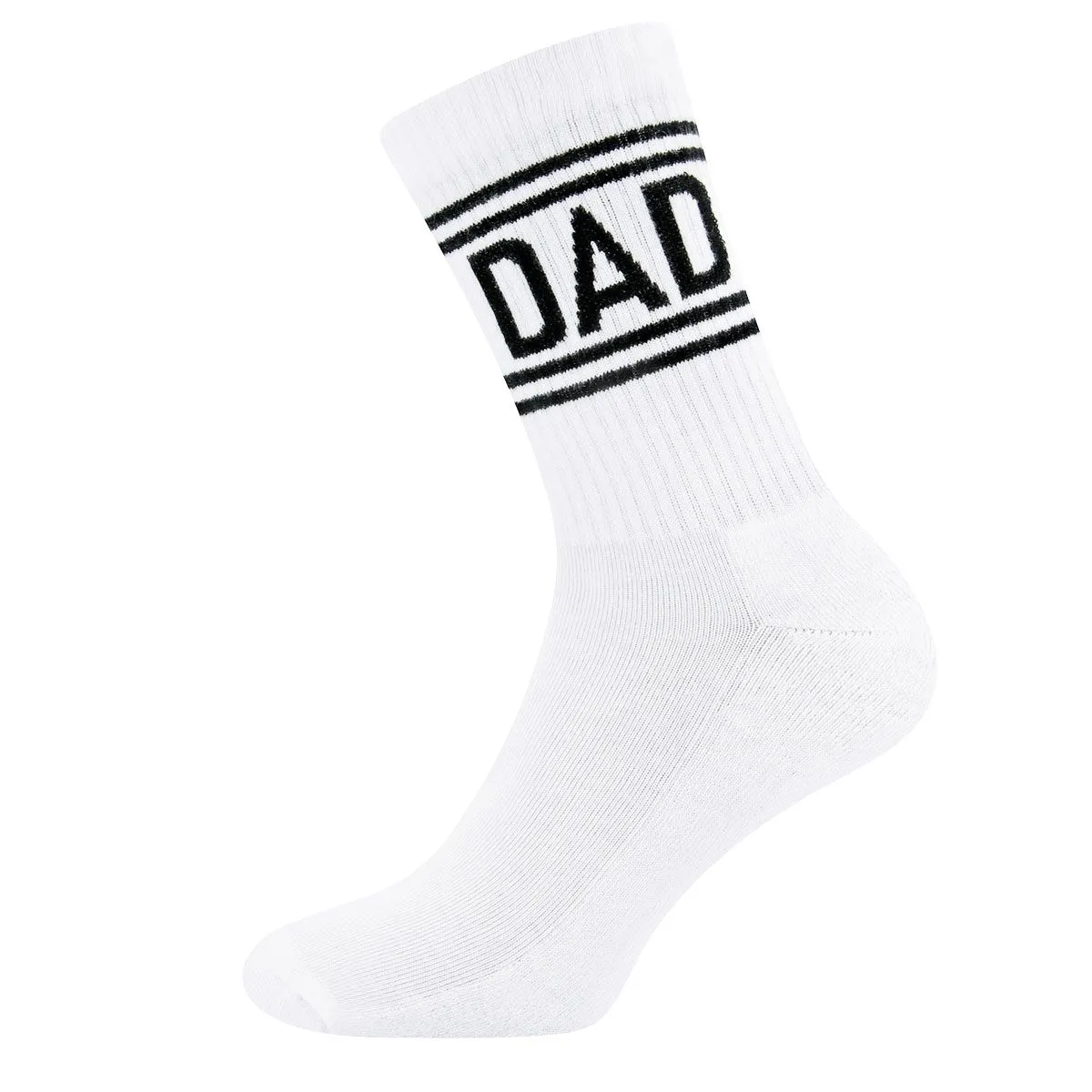 ewersdad1 Tennissocken "Dad" (weiß)
