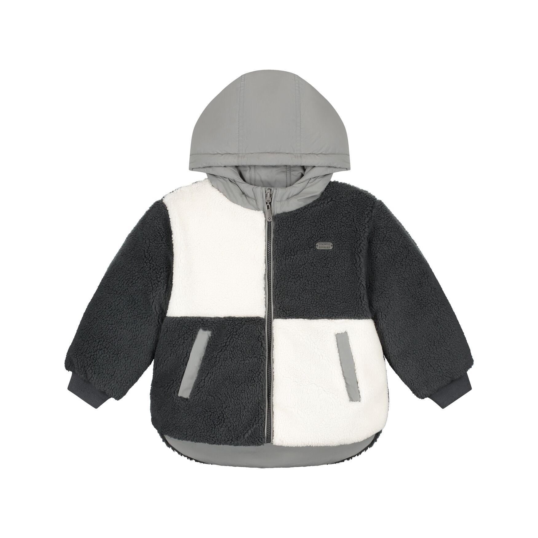 SSA26507179-9500-995-38 Winterjacke (Grey) von Stains & Stories