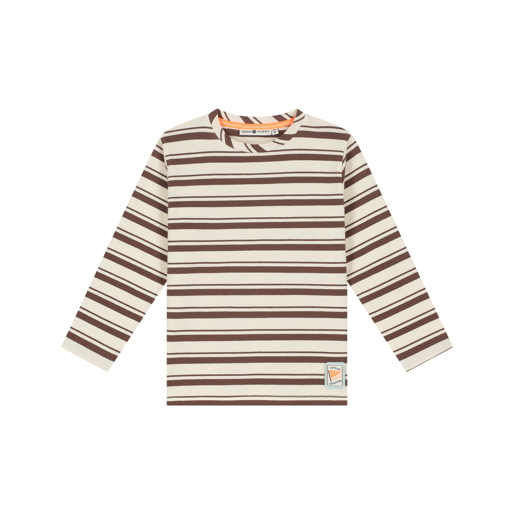 SSA26607691-2008-1053-5 Langarmshirt (Earth) von Stains & Stories