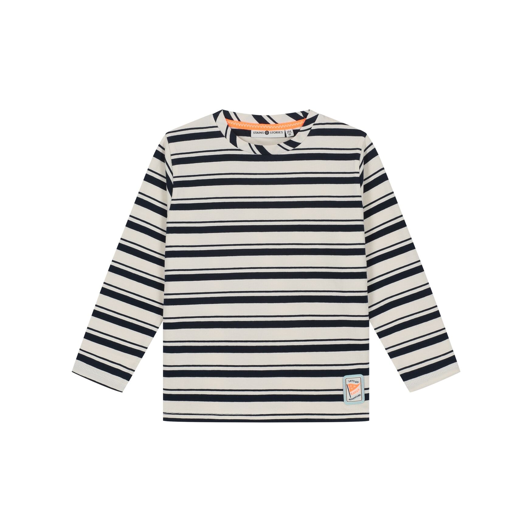 SSA26607691-4015-1026-17 Langarmshirt (Indigo) von Stains & Stories