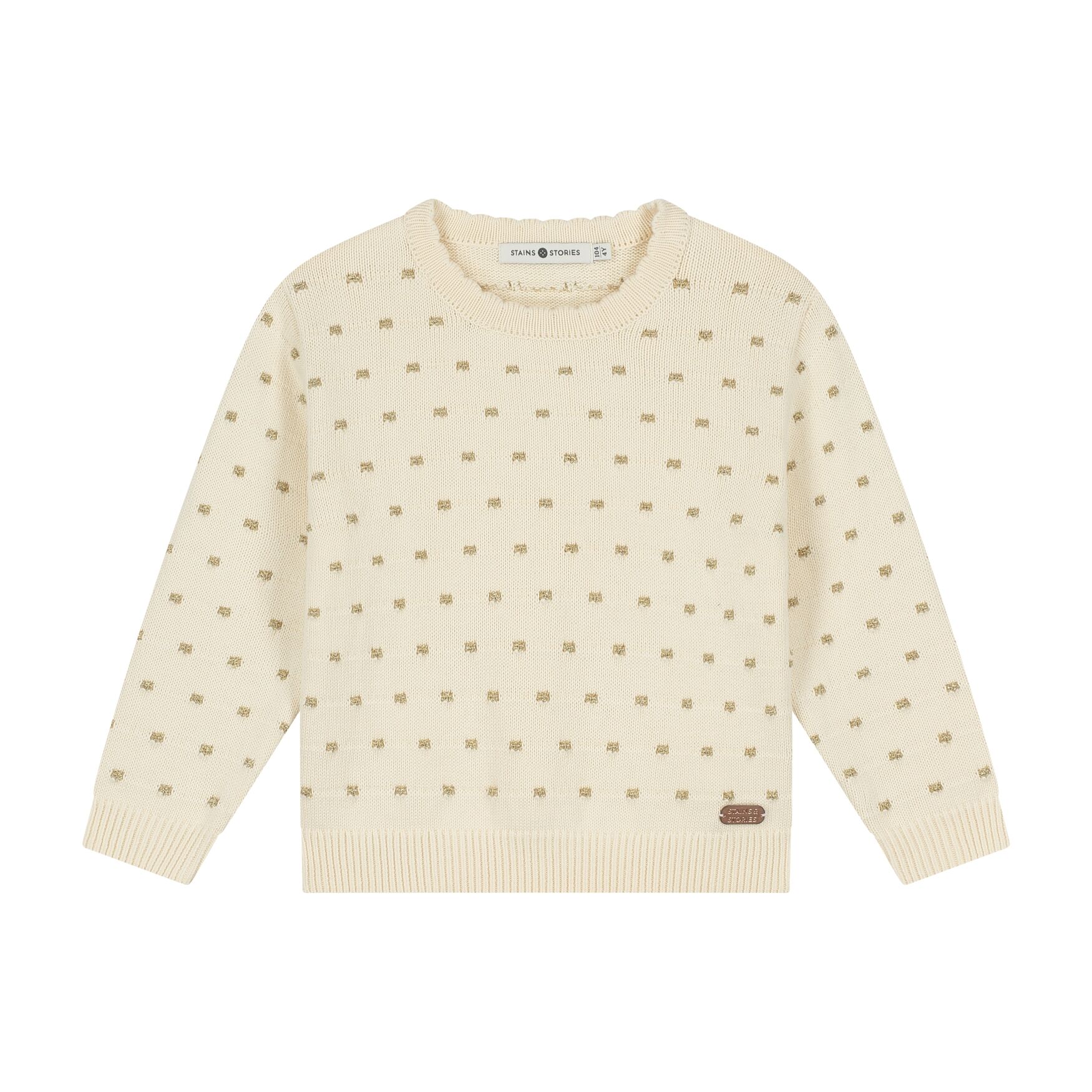 SSA26608392-1014-1182-3 Pullover (Cream) von Stains & Stories