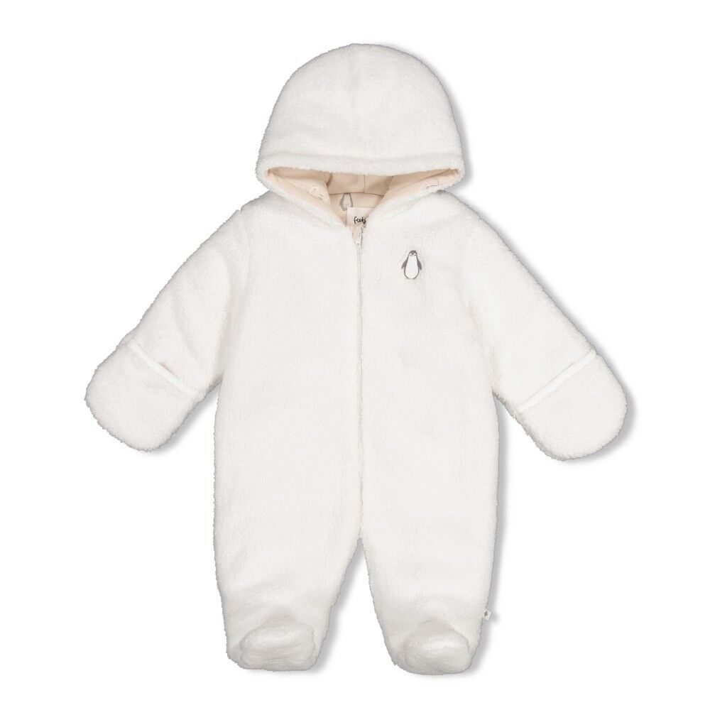 Teddy Anzug mit Kapuze Penguin Cuddles (Natur)
