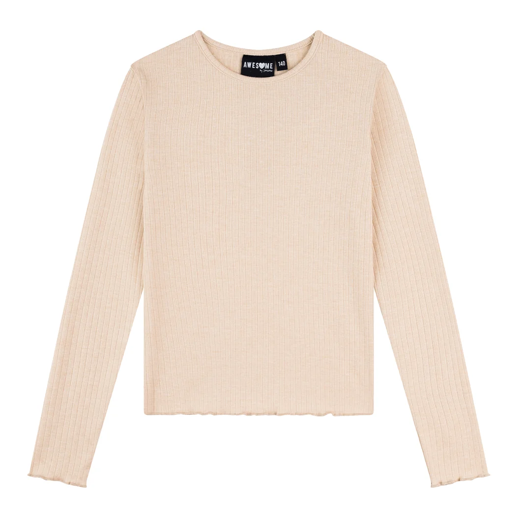 G03.262.500166-BI-15-14-1 Someone Langarmshirt Rani (Beige) – Bild 1