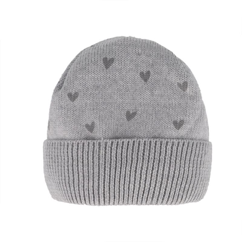 Beanie, Futterstreifen (graumeliert) von Maximo