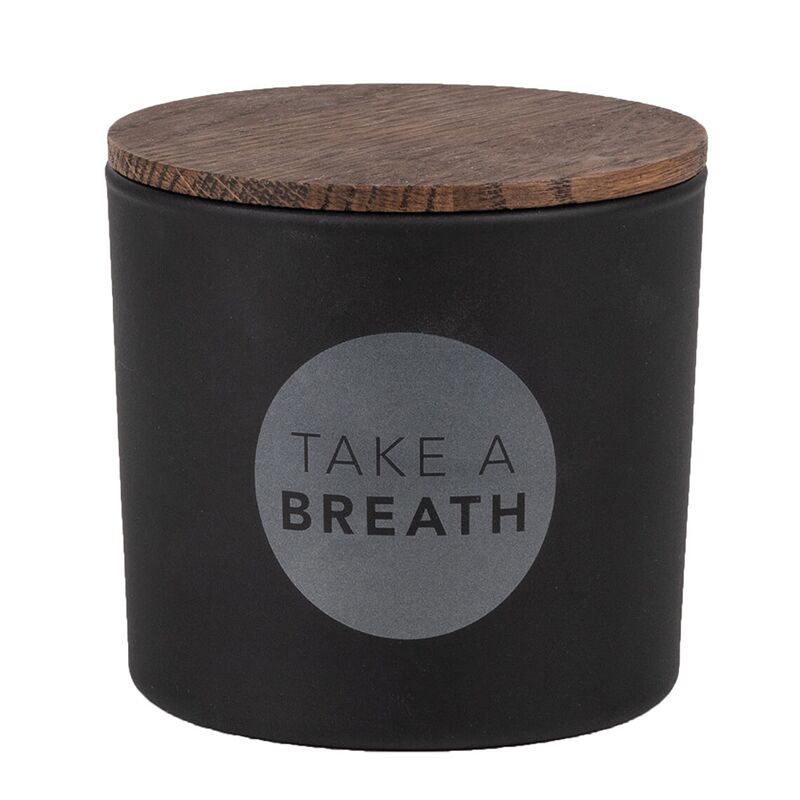 15570_duftwelkten_schwarz Duftkerze "Duftwelten" (klein, schwarz) – Bild 1