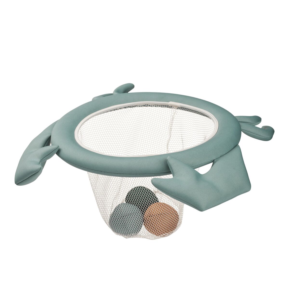 Strandspielzeug Set "Bud Crab Floating Basket" (Peppermint) – Bild 1