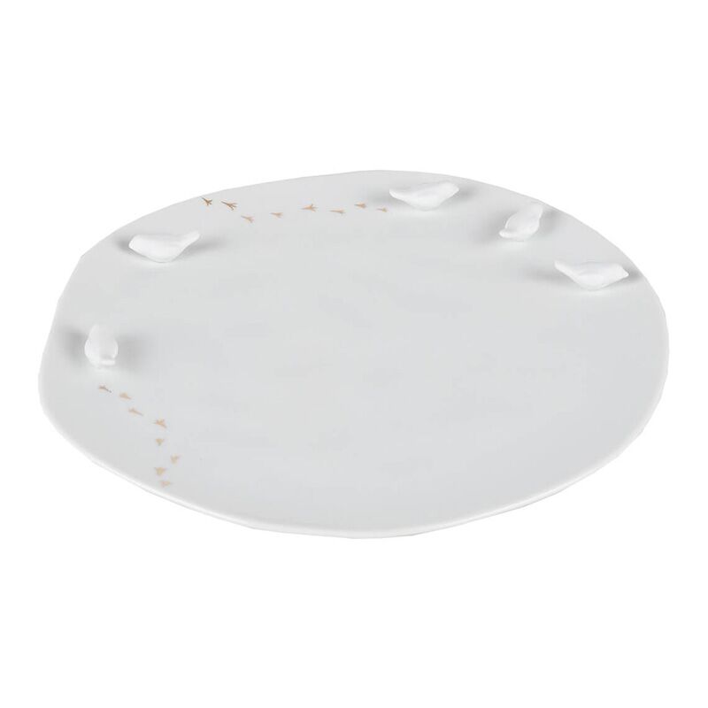 Dekorativer Teller "Vogelschwarm" – Bild 1