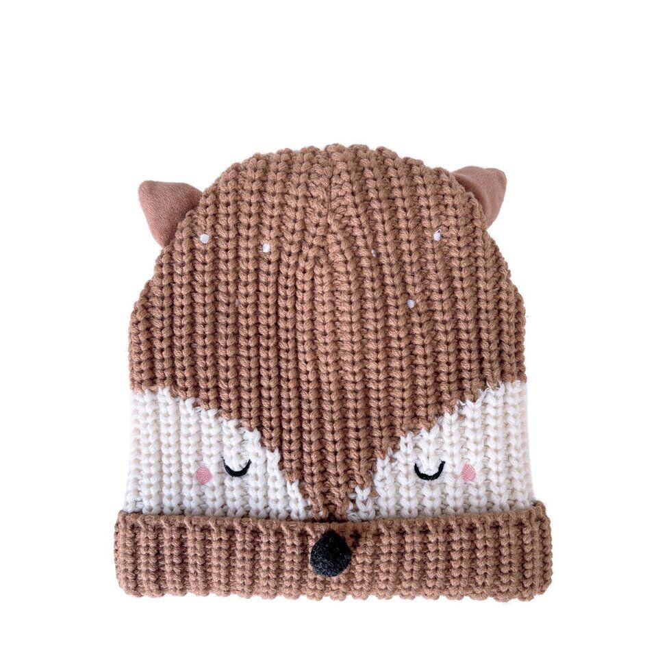 Doris Deer Knitted Hat 3-6 Years Strickmütze "Doris Deer"