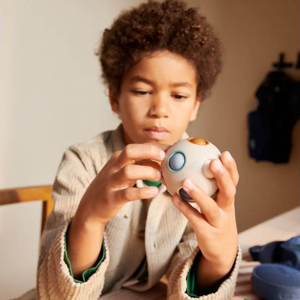 Puzzle Ball "Solene" (2er Pack) (Pale Tuscany Multi Mix) – Bild 1