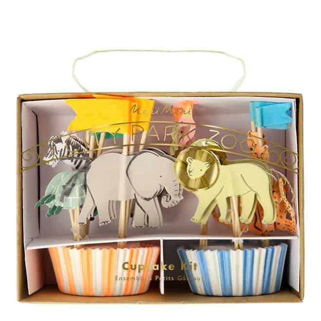 "City Park Zoo" Cupcake-Topper von Meri Meri – Bild 1