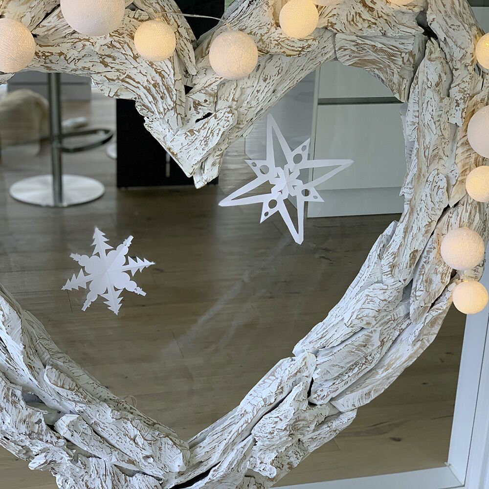 Sterne3 Weihnachts-Ornamente (Druckvorlage) – Bild 1
