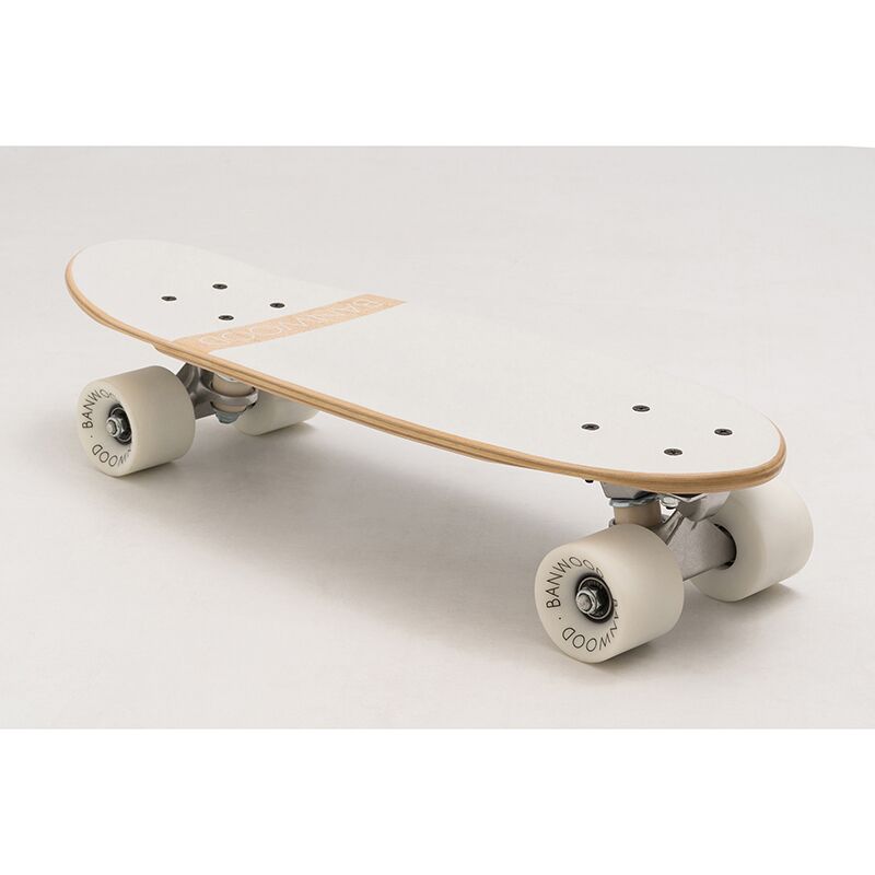 Skateboard von Banwood (weiss) – Bild 1