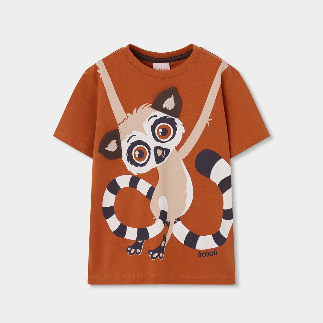 5331577457_a T-Shirt (haselnuss) von Boboli – Bild 1