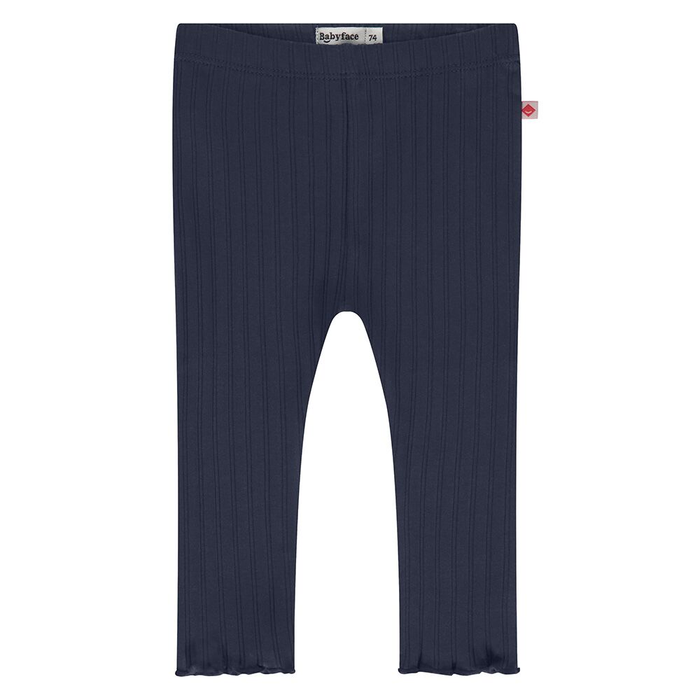 BBE25128210_indigo_1 Gerippte Baby Leggings (indigo) von Babyface