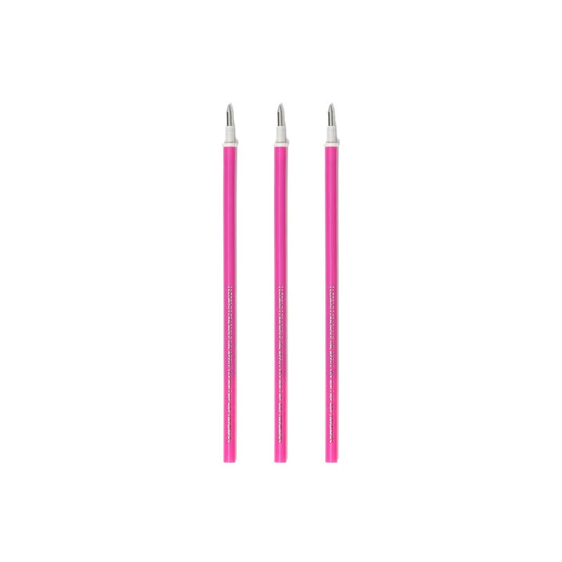 Ersatzminen für löschbare Gelstifte (3er-Set, pink)