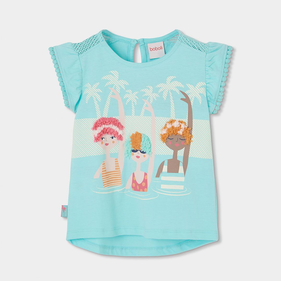 T-Shirt (lagune) von Boboli