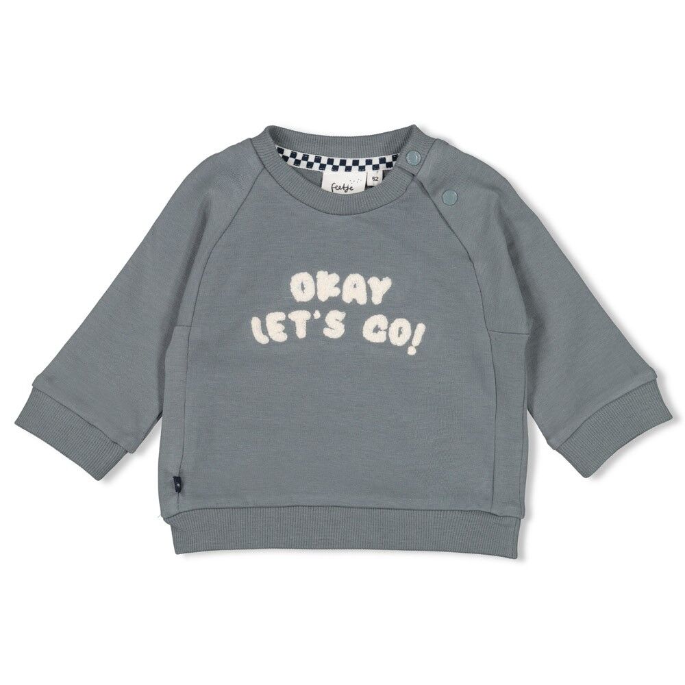 Sweater Let's Go (Petrol)