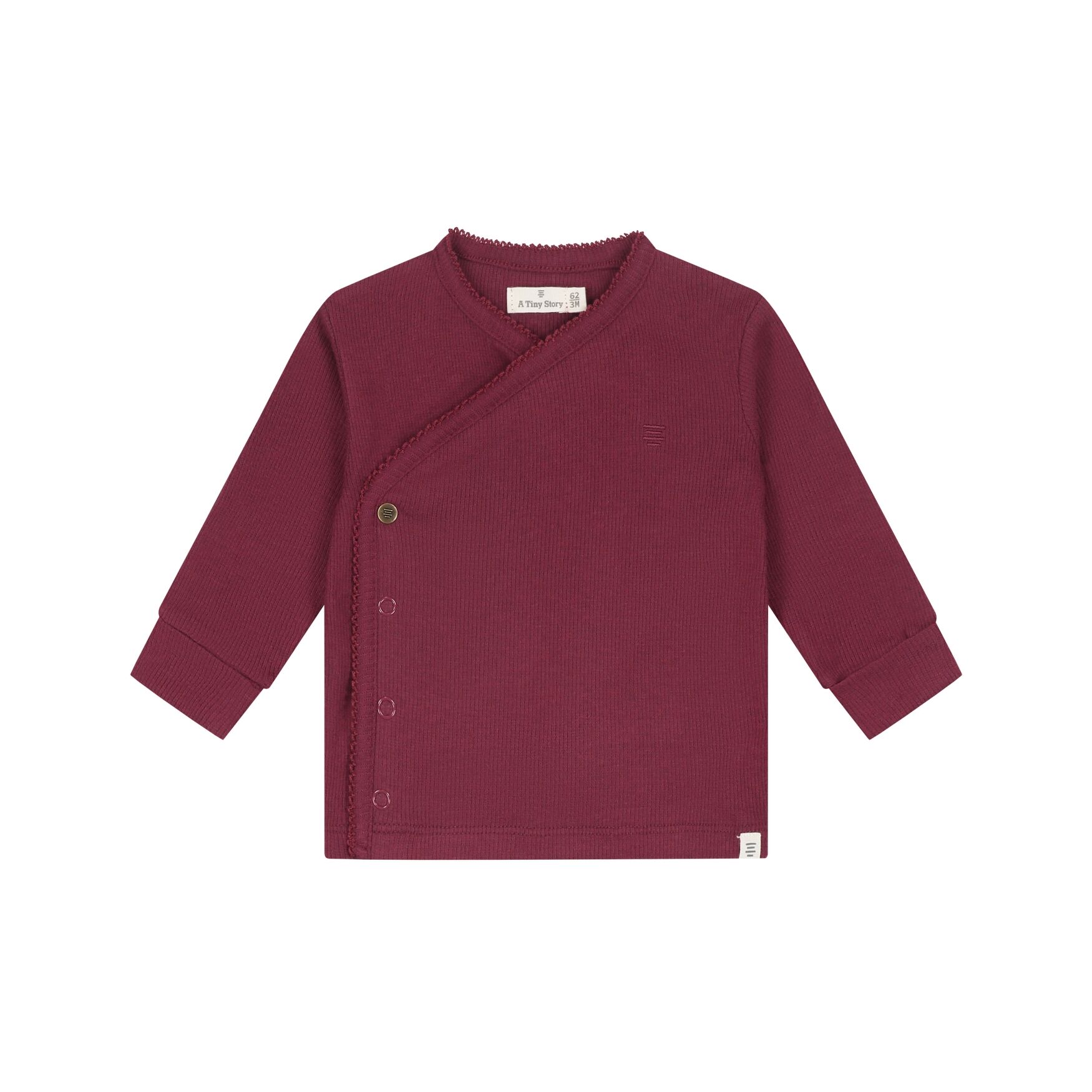 TIN26629647-6017-1292-20 Langarmshirt (Dark red) von A Tiny Story