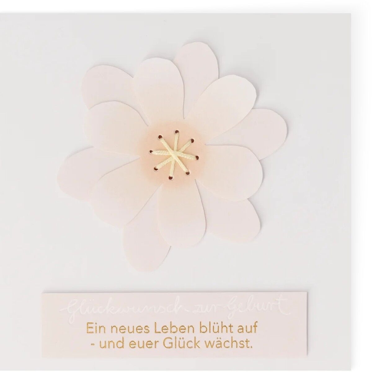 räder Aquarellblütenkarte Zur Geburt räder Aquarellblütenkarte Zur Geburt