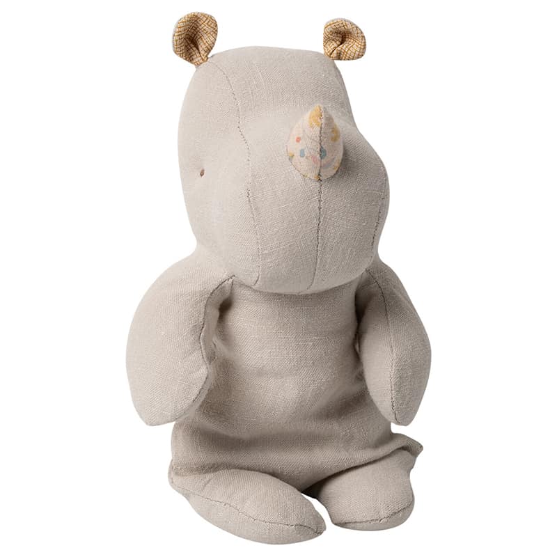 Kuschel-Nashorn von den Safarifreunden (H 22 cm) – Bild 1