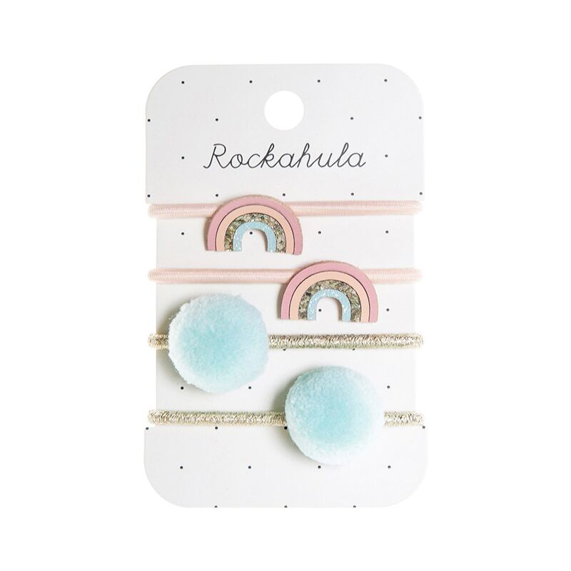 Sorbet Regenbogen Haargummis – Bild 1