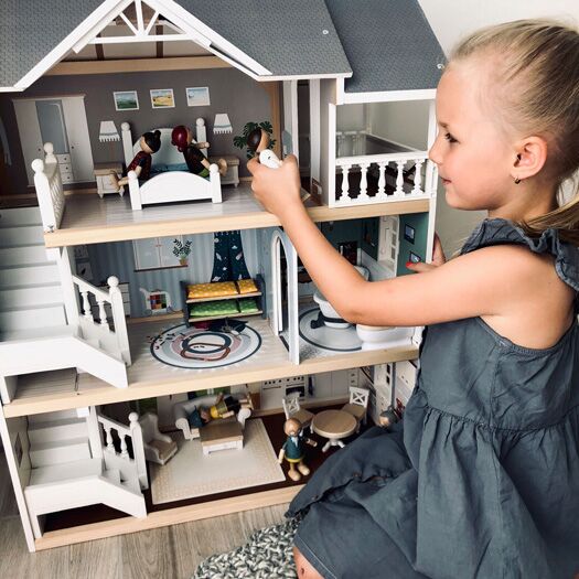 Puppenhaus "Stadtvilla" – Bild 1