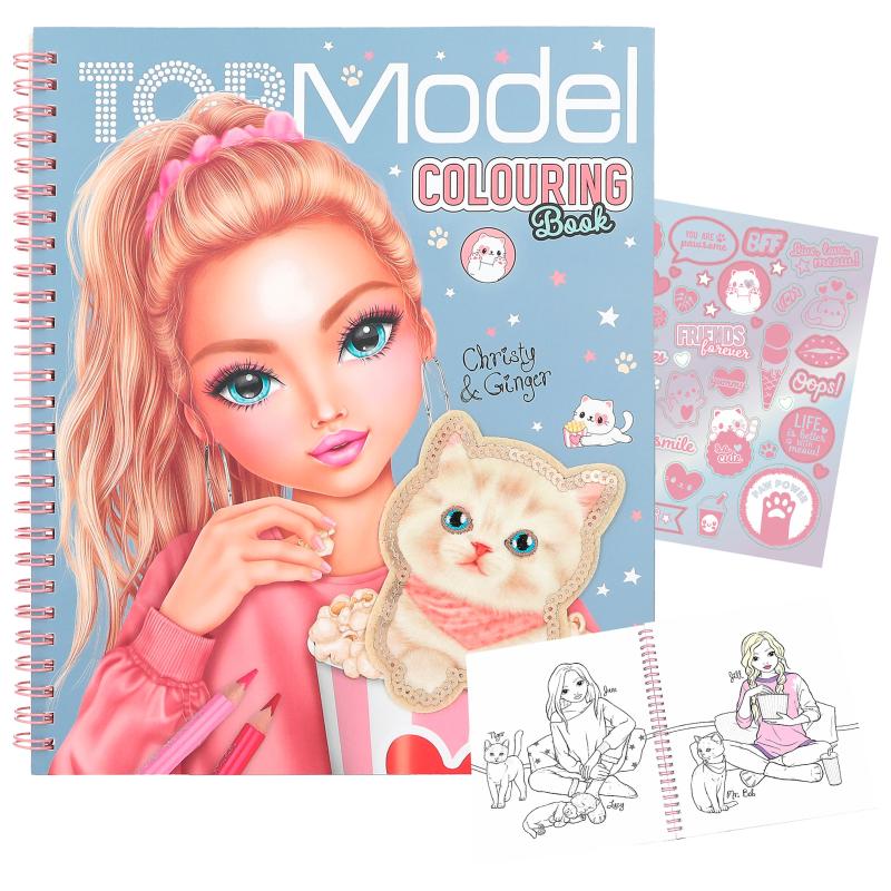 Malbuch "TOPModel" (Motiv: Cutie Star) – Bild 1