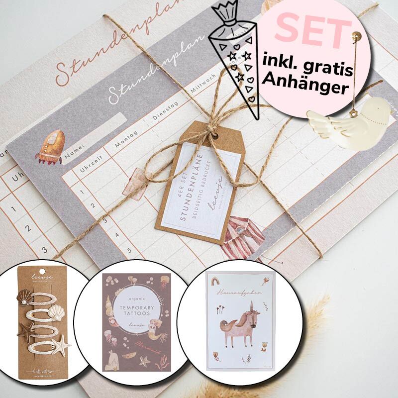 Schulstarter Set "leevje" für Mädchen – Bild 1