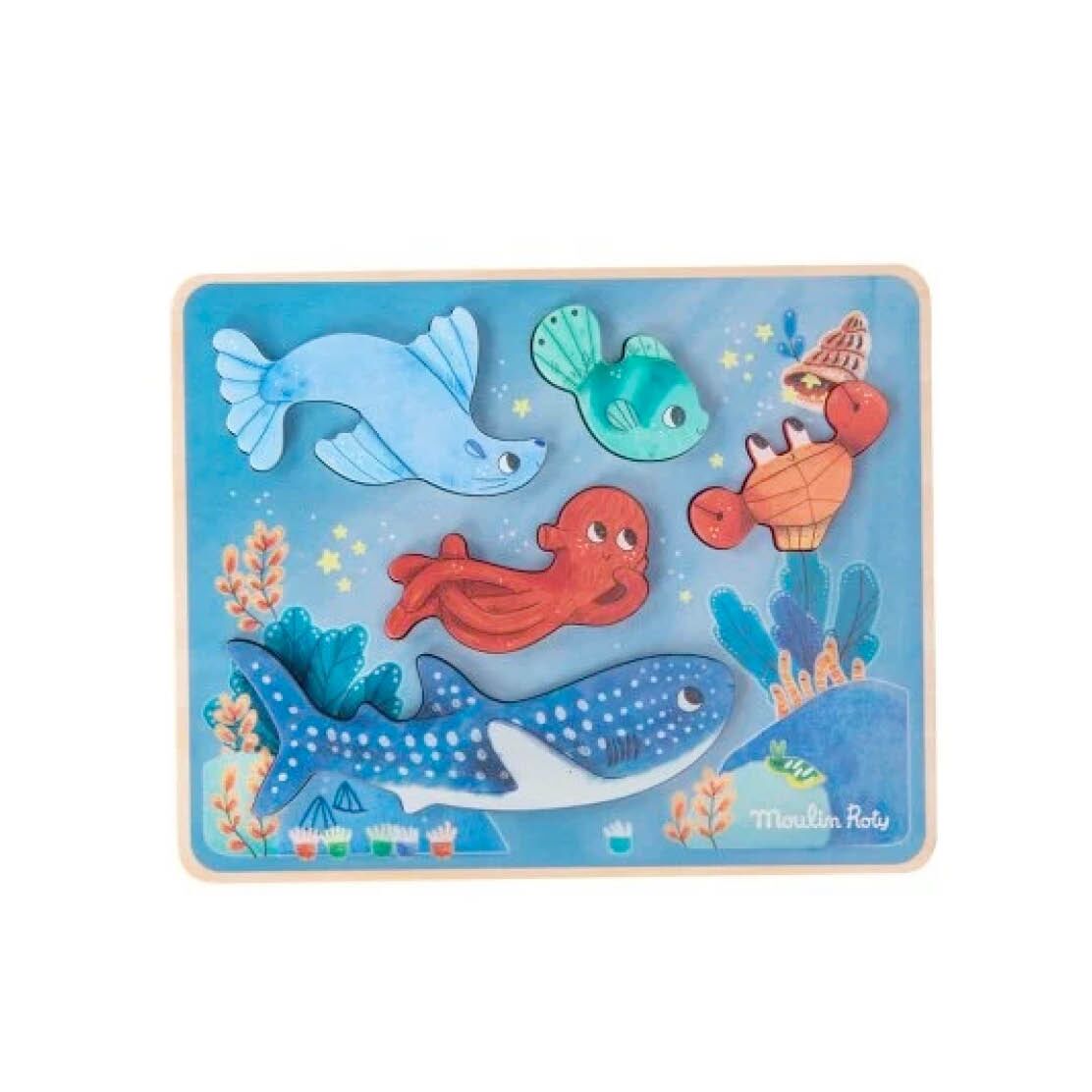 Sensorisches Steckpuzzle "Paulie" – Bild 1