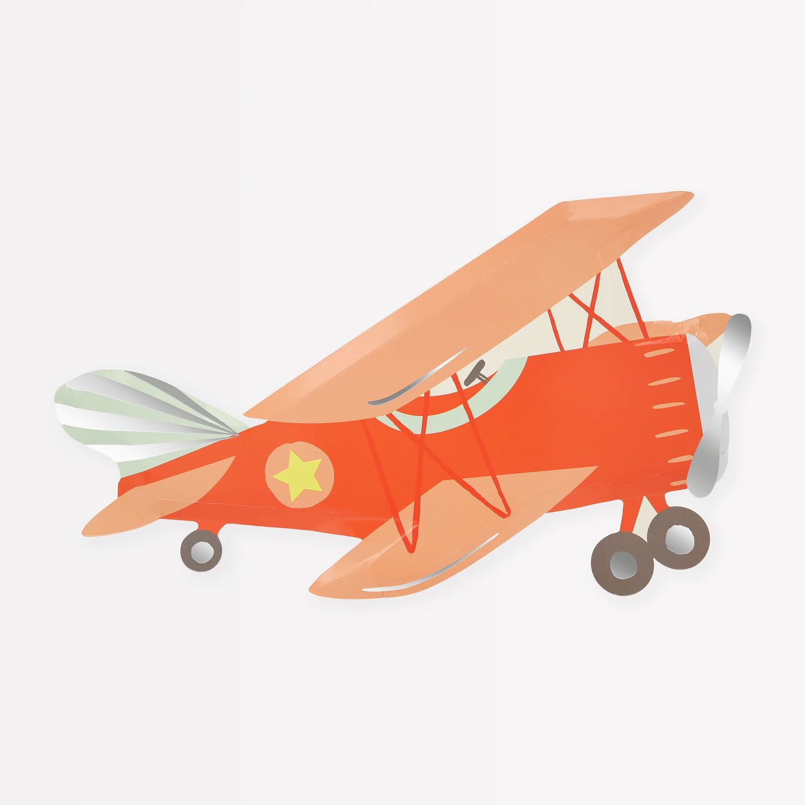 Flugzeug Pappteller von Meri Meri – Bild 1