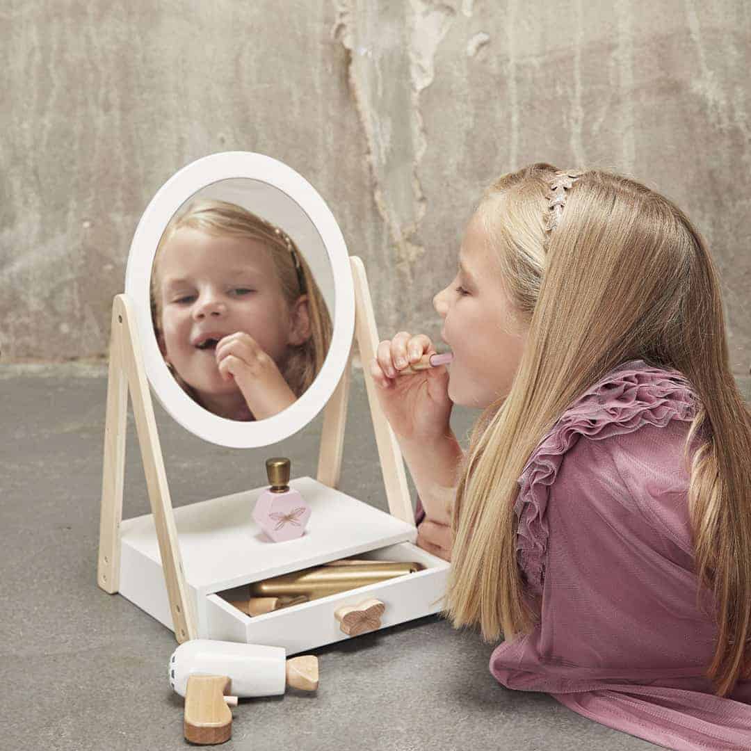 Spiegeltisch mit Schublade – Bild 1