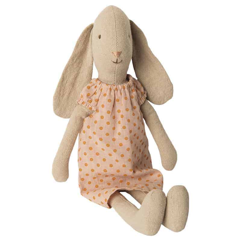 Kuschelhase Mädchen im Nachthemd (H 26 cm) – Bild 1